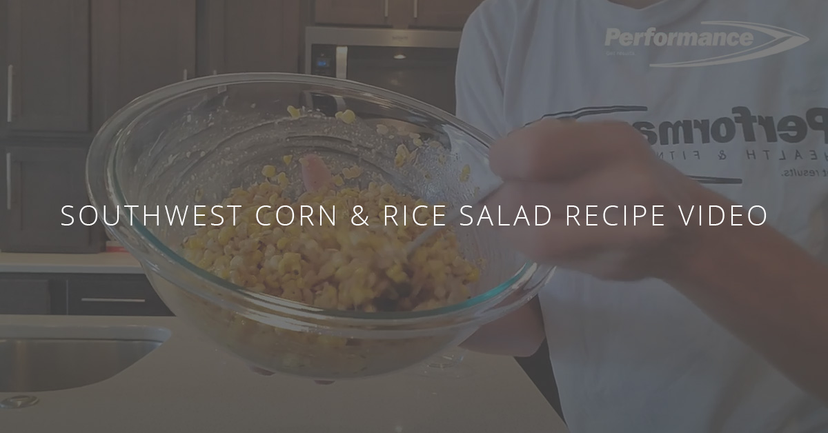 Healthy Summer Recipe Video Series | Southwest Corn & Rice Salad