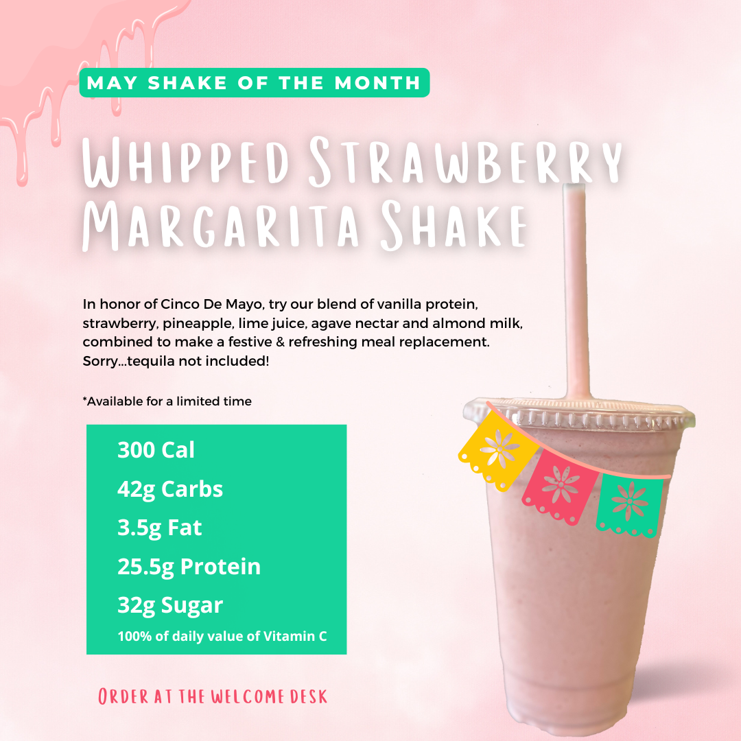 May Shake of the Month January Shake of Month